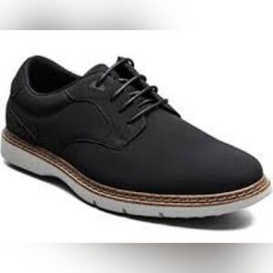 Size 8 Stais Adams Men's  Black Casual Lace-Up Shoe - Modern Comfort
